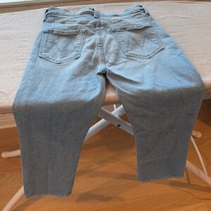 MOTHER Denim Jeans in Light Blue